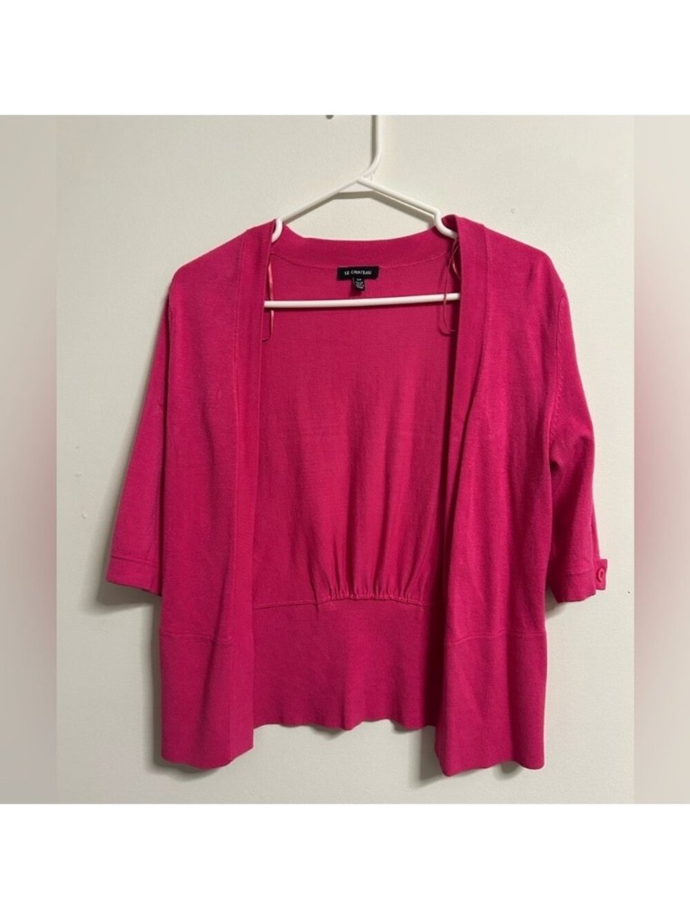Le Chateau‎ Pink Short Cardigan